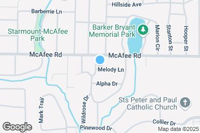 Map image of the property - 2032 Rebecca Ln