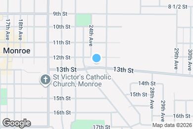 Map image of the property - 2317 13th St