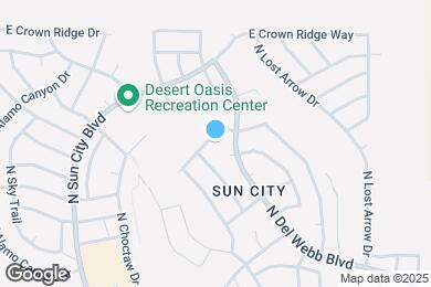 Map image of the property - 1434 E Bright Angel Dr