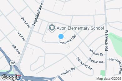 Map image of the property - The Village at Haddonfield