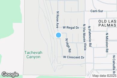 Map image of the property - 835 N Rose Ave