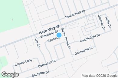 Map image of the property - 2008 Sydnee Dr