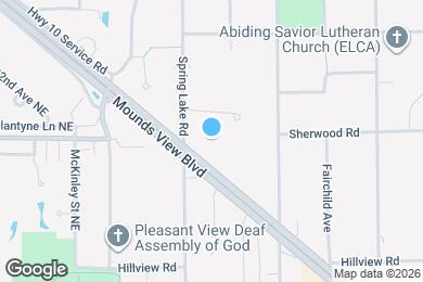 Map image of the property - 2935 Mounds View Blvd