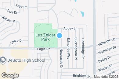 Map image of the property - 427 Newcastle Dr