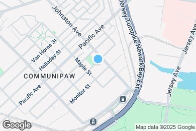 Map image of the property - The Hazel Jersey City CLO