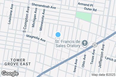 Map image of the property - 2664 Nebraska Ave