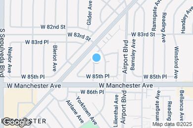 Map image of the property - 8418 1/2 Glider Ave