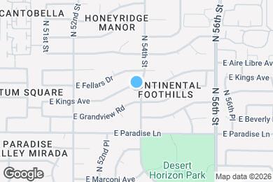Map image of the property - 5355 E Kings Ave