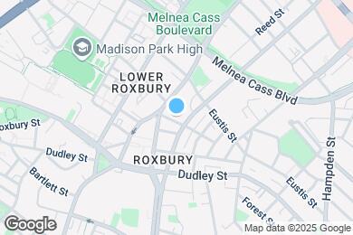 Map image of the property - 1127 Harrison Ave