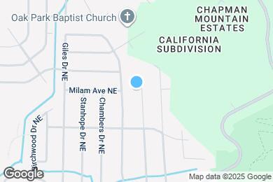Map image of the property - 2113 Stapp Dr NE