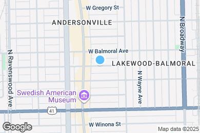 Map image of the property - 1457 W Summerdale Ave