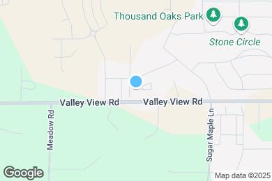 Map image of the property - The Outlook at 1000 Oaks