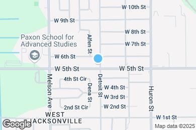 Map image of the property - 3005 W 5th St