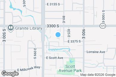 Map image of the property - 3360 S Amara Plz