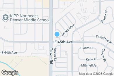 Map image of the property - 4505 Andes St