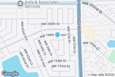 Map image of the property - 5827 NW 197th Ter
