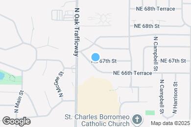 Map image of the property - 501 NE 67th St
