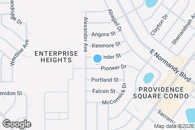 Map image of the property - 1016 Pioneer Dr