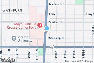 Map image of the property - 803 West Ave S