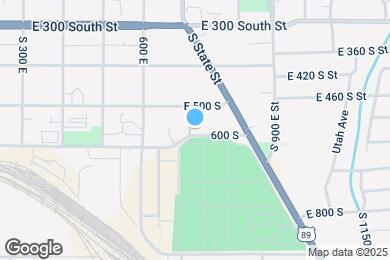 Map image of the property - 723 E 600 S