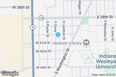 Map image of the property - 4017 S Carey St