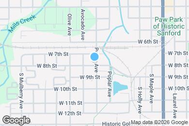 Map image of the property - 718 Pecan Ave