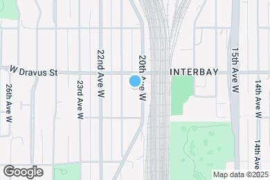 Map image of the property - 3041 20th Ave W