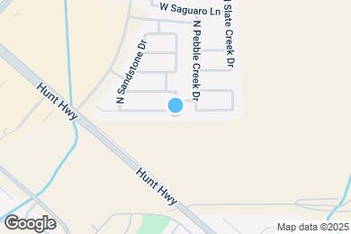 Map image of the property - 873 W Desert Seasons Dr