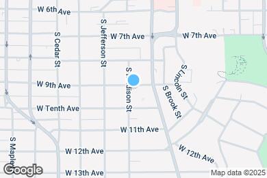 Map image of the property - Nine’s on 9th