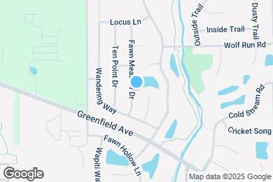 Map image of the property - 15260 Fawn Meadow Dr