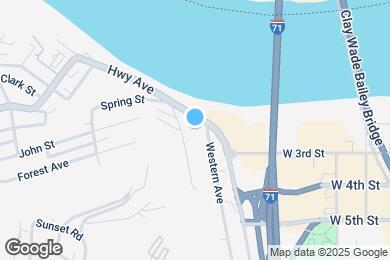 Map image of the property - 205 Western Ave
