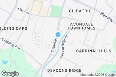 Map image of the property - Creekside Apartments