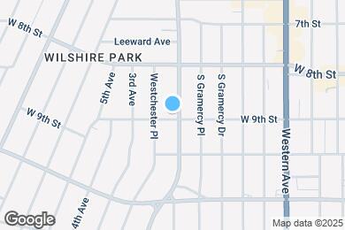 Map image of the property - 871 S Wilton Pl
