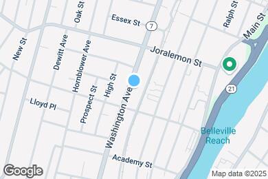 Map image of the property - 318 Washington Ave
