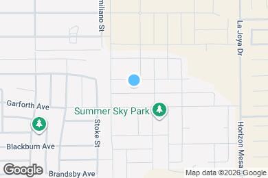 Map image of the property - 13833 Sky Harbor Ave