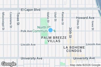 Map image of the property - 4085 Idaho St