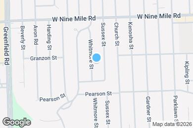 Map image of the property - 21930 Whitmore St