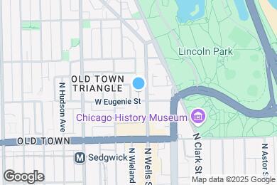 Map image of the property - 1715 N Crilly Ct