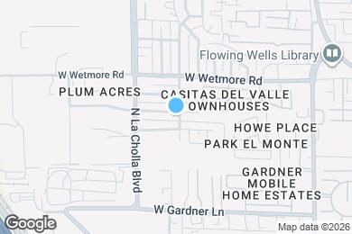 Map image of the property - 2001 W La Osa St