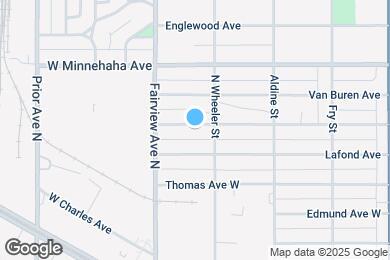 Map image of the property - 1780 Blair Ave