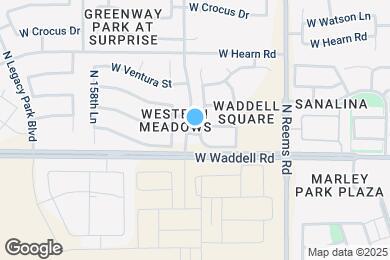 Map image of the property - 13836 N 156th Ln