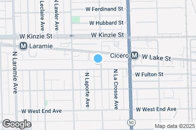 Map image of the property - 4904 W Fulton St