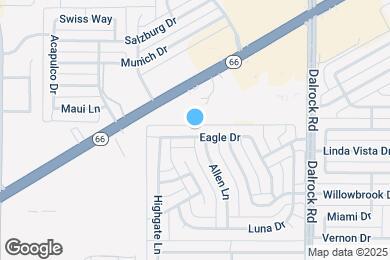 Map image of the property - 8117 Eagle Dr