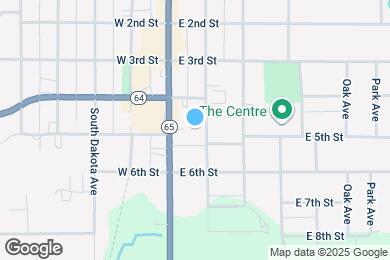 Map image of the property - 455 S Arch Ave