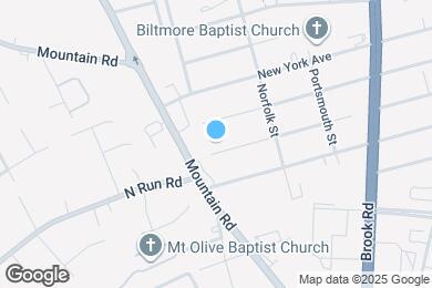 Map image of the property - 1426 Maryland Ave