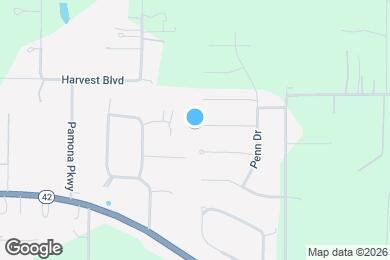 Map image of the property - 8651 Prince Ct