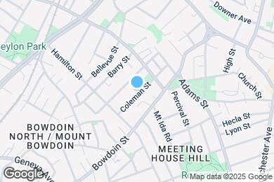 Map image of the property - 57 Coleman St
