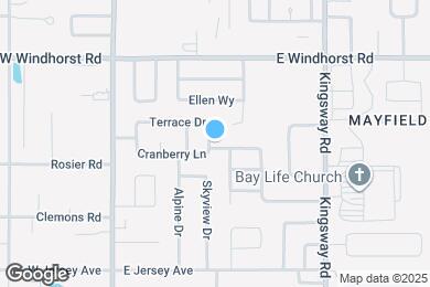 Map image of the property - 318 Terrace Dr