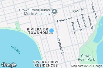 Map image of the property - Bay Apartments