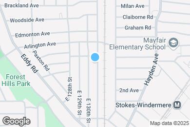 Map image of the property - 884 E 131st St